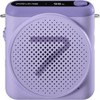 7Ryms Presentation Speaker with Wireless Headset - Purple