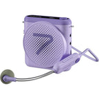 7Ryms Presentation Speaker with Wireless Headset - Purple
