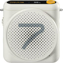 7Ryms Presentation Speaker with Wireless Headset - White