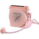 7Ryms Presentation speaker with wired headset - pink