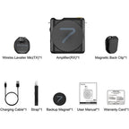 7Ryms Presentation Speaker with Wireless Microphone - Black