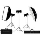 Broncolor Pro Kit with 3 Stelos 800L