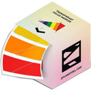 Dylan Stoel Transparent Rainbow Focus Markers 100 pieces