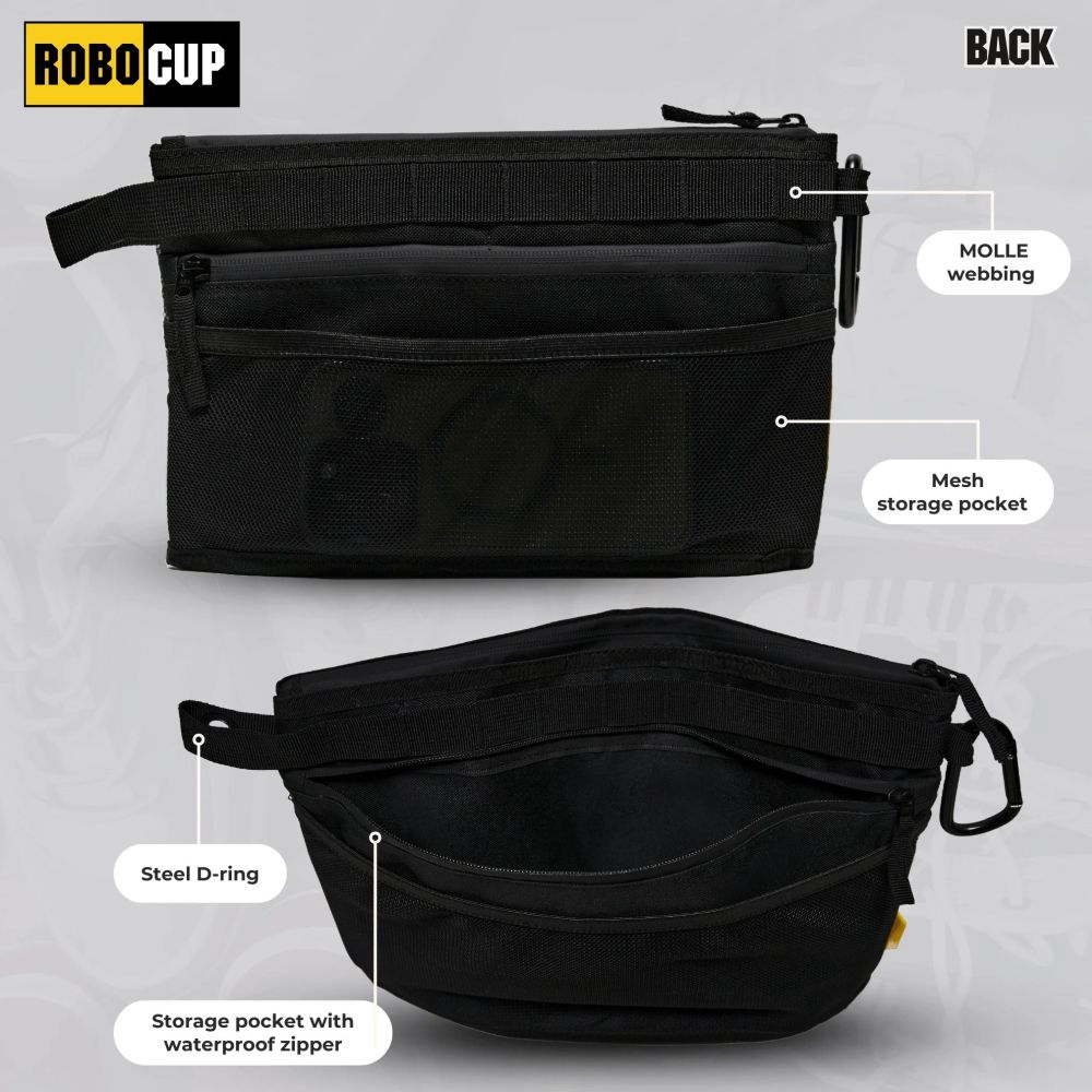 RoboCup Pro Zippered Storage Pouch 3 Pack