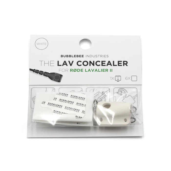 Bubblebee The Lav Concealer For Røde Lavalier II, White