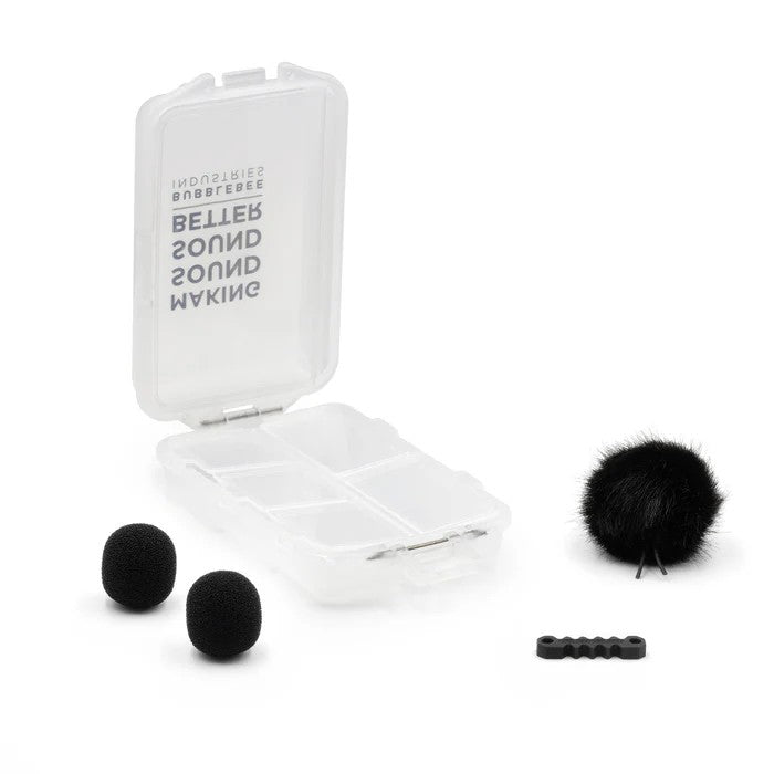 Bubblebee The Outdoor Mic Kit For Røde Lavalier II, Black
