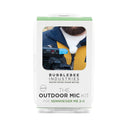 Bubblebee The Outdoor Mic Kit For Sennheiser ME 2-II, White