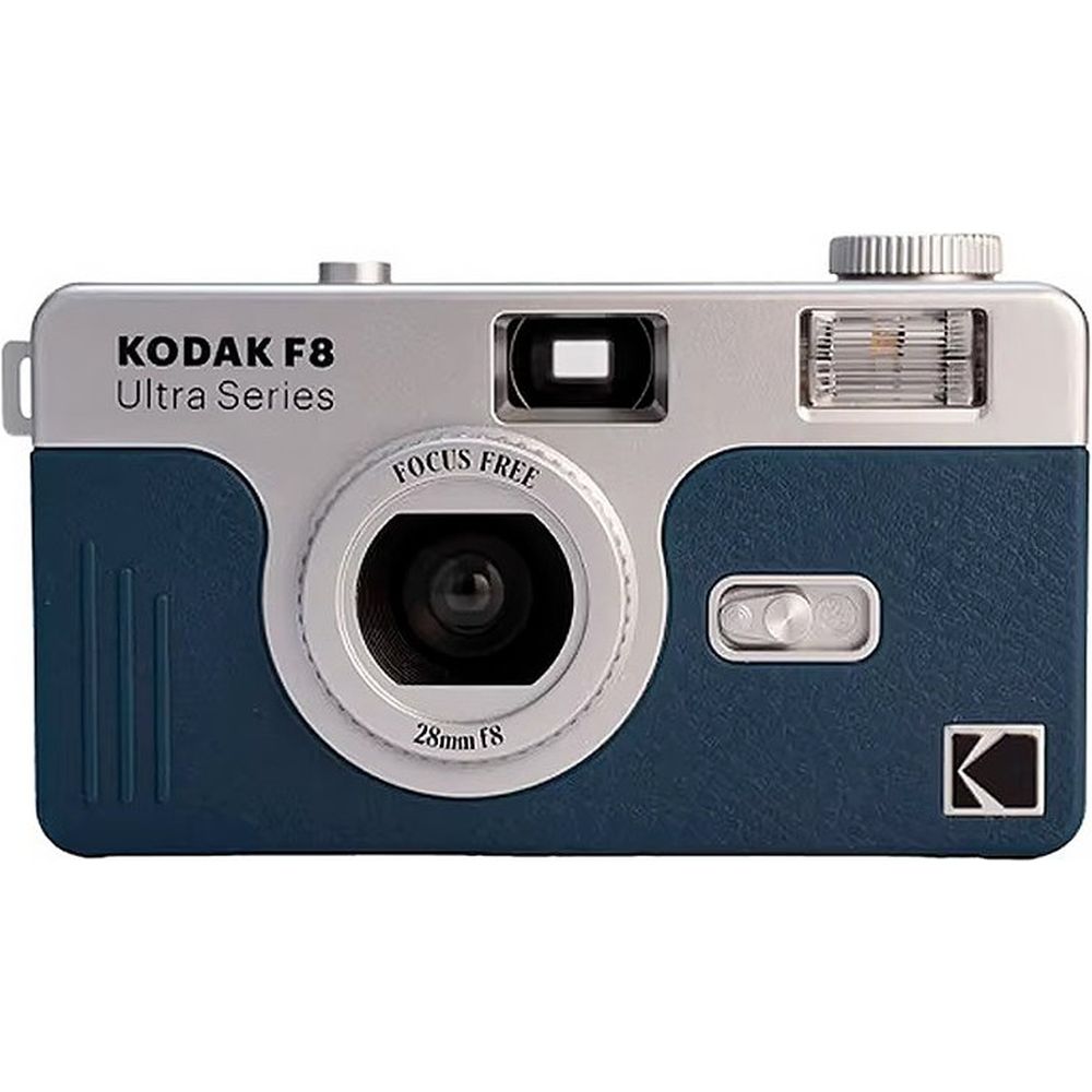 Kodak 35mm Analog Reusable Photo Camera f/8 blue