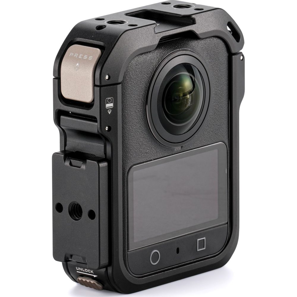 Tilta Camera Cage for DJI Osmo 360 Horizontal Mounting Kit - Black