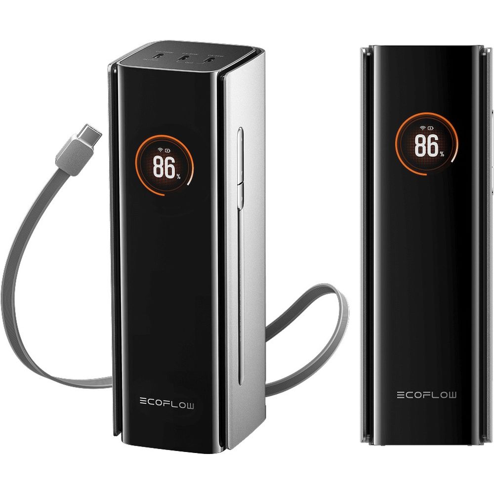 EcoFlow RAPID Pro Power Bank 300W, 27.650mAh with 140W Built-in Cable