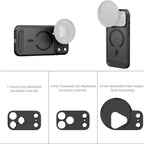 SmallRig 5549 FilMov Lightweight Photography Phone Case for iPhone 17 Pro, black