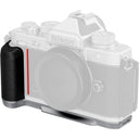 SmallRig 5706 L-Shaped Mount Plate with Silicone Handle for Nikon Z f, silver