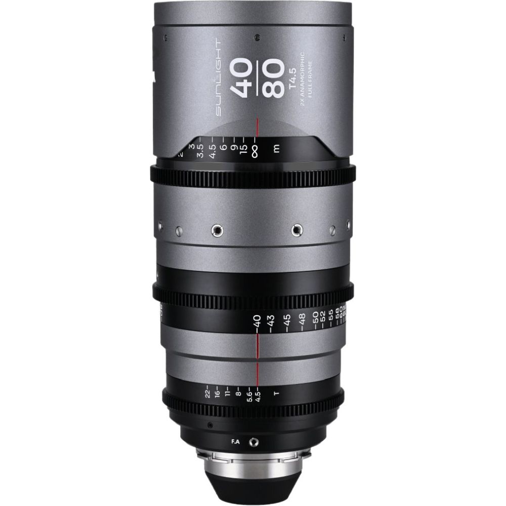 Laowa Sunlight FF 2x Anamorphic Zoom 40-80mm T4.5 Silver