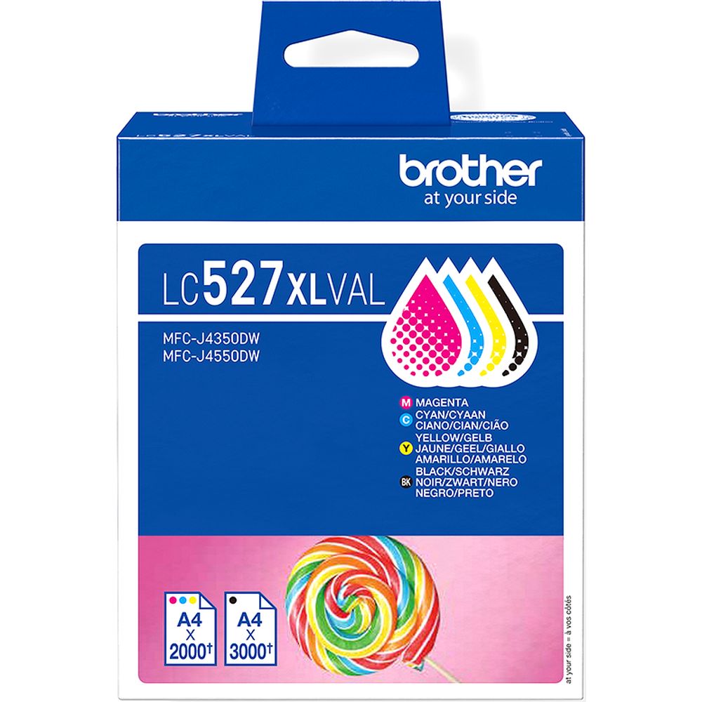 Brother LC-527XLVAL ink cartridge Value pack XL