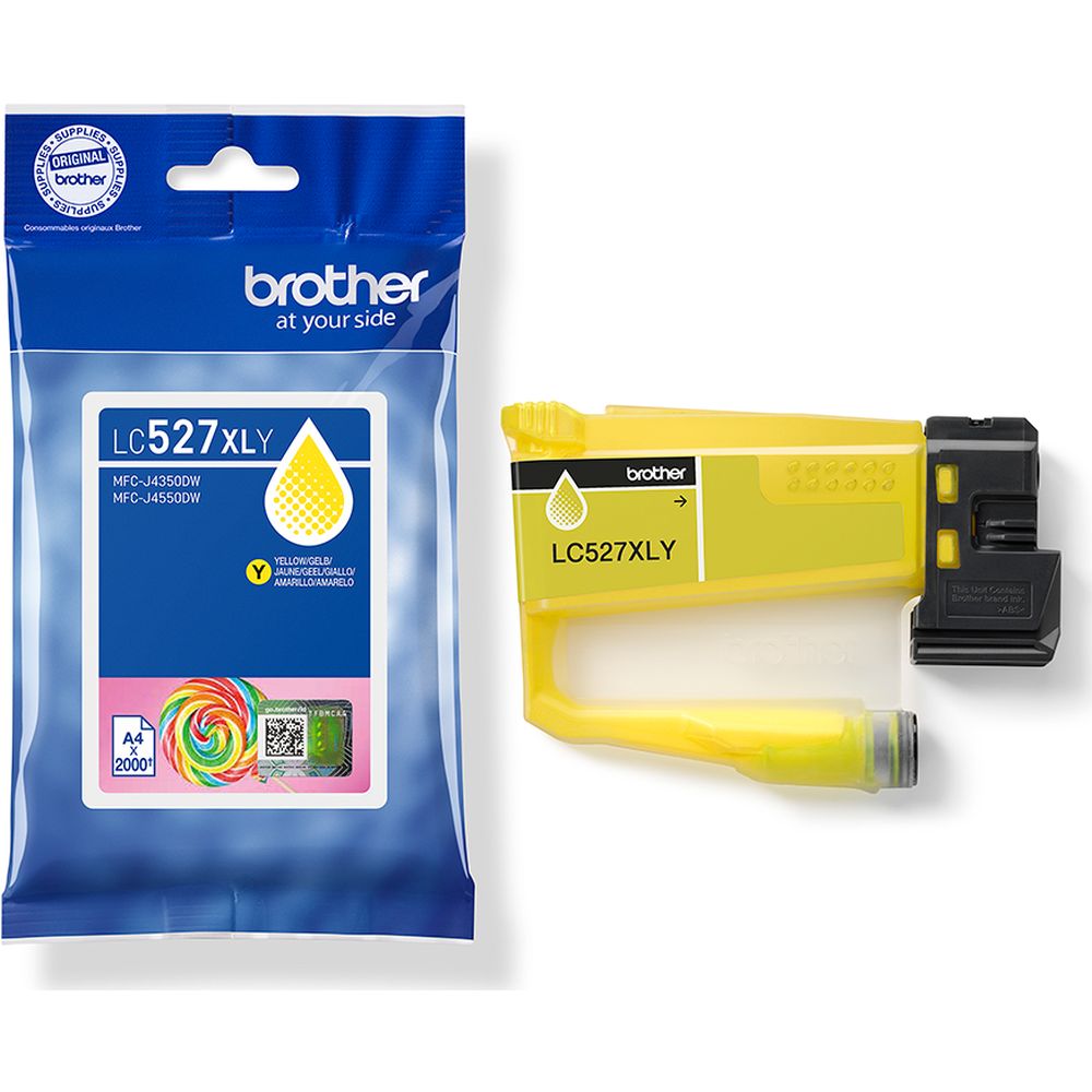Brother LC-527XLY ink cartridge XL yellow