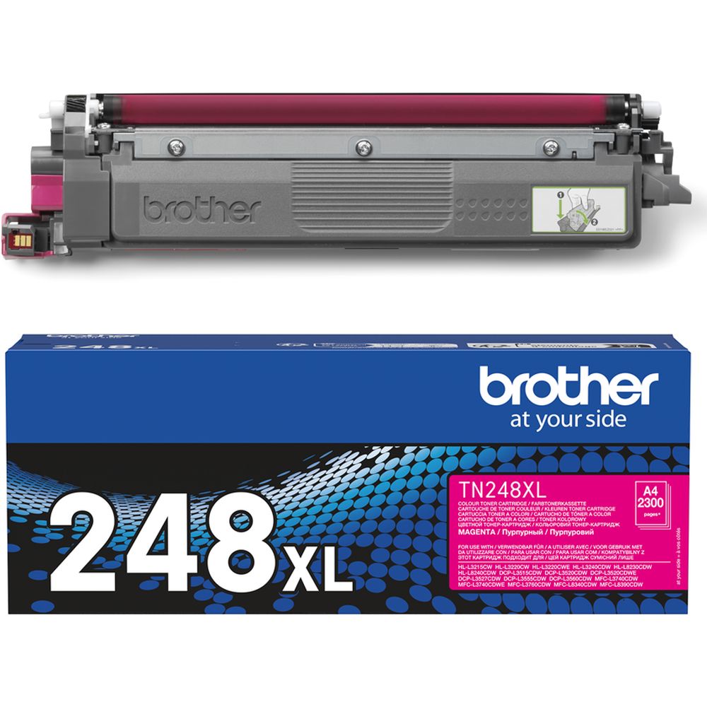 Brother TN248XLM toner cartridge XL magenta