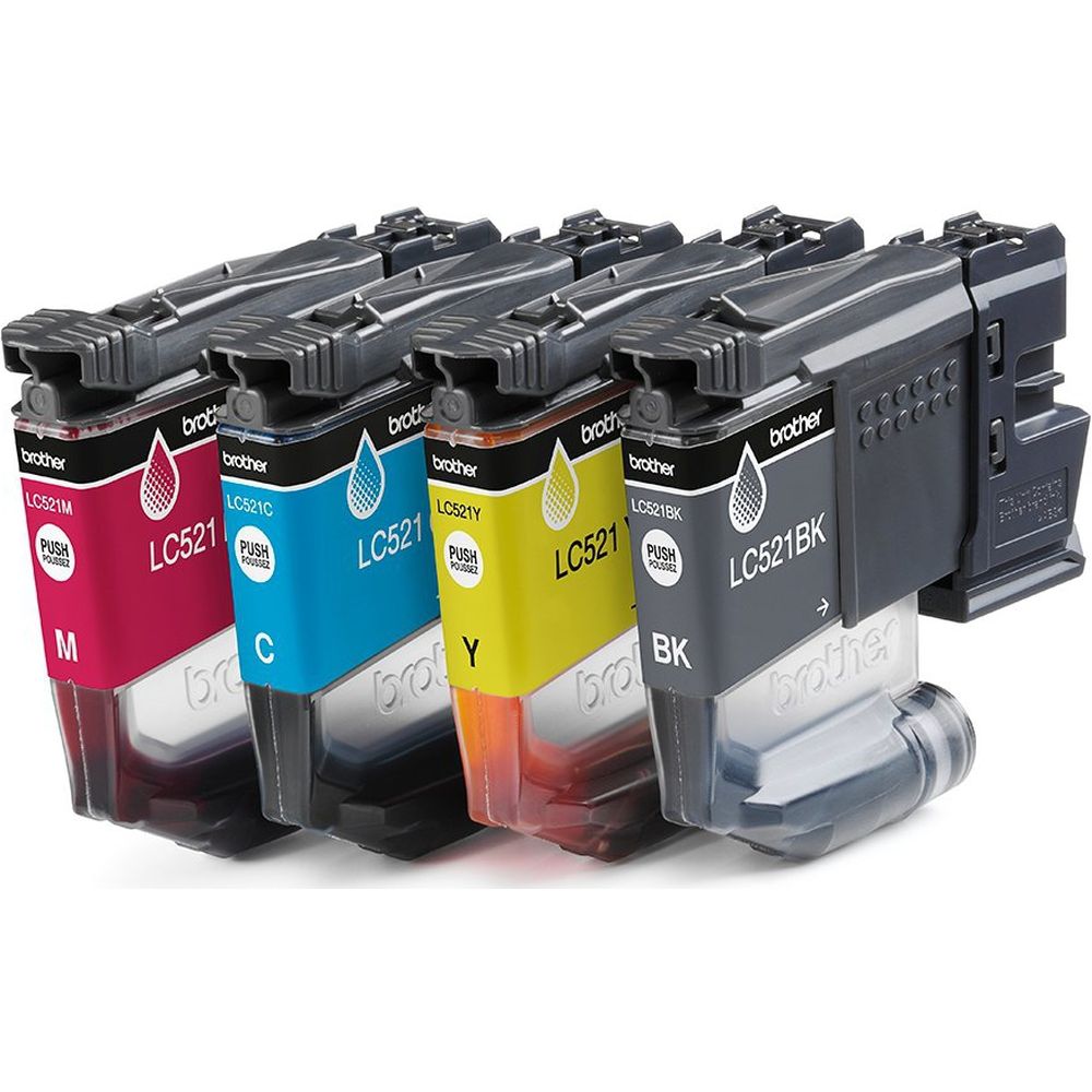 Brother LC-521VAL ink cardridge Value pack