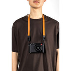 Peak Design Form Leather Camera Strap Neck Amber