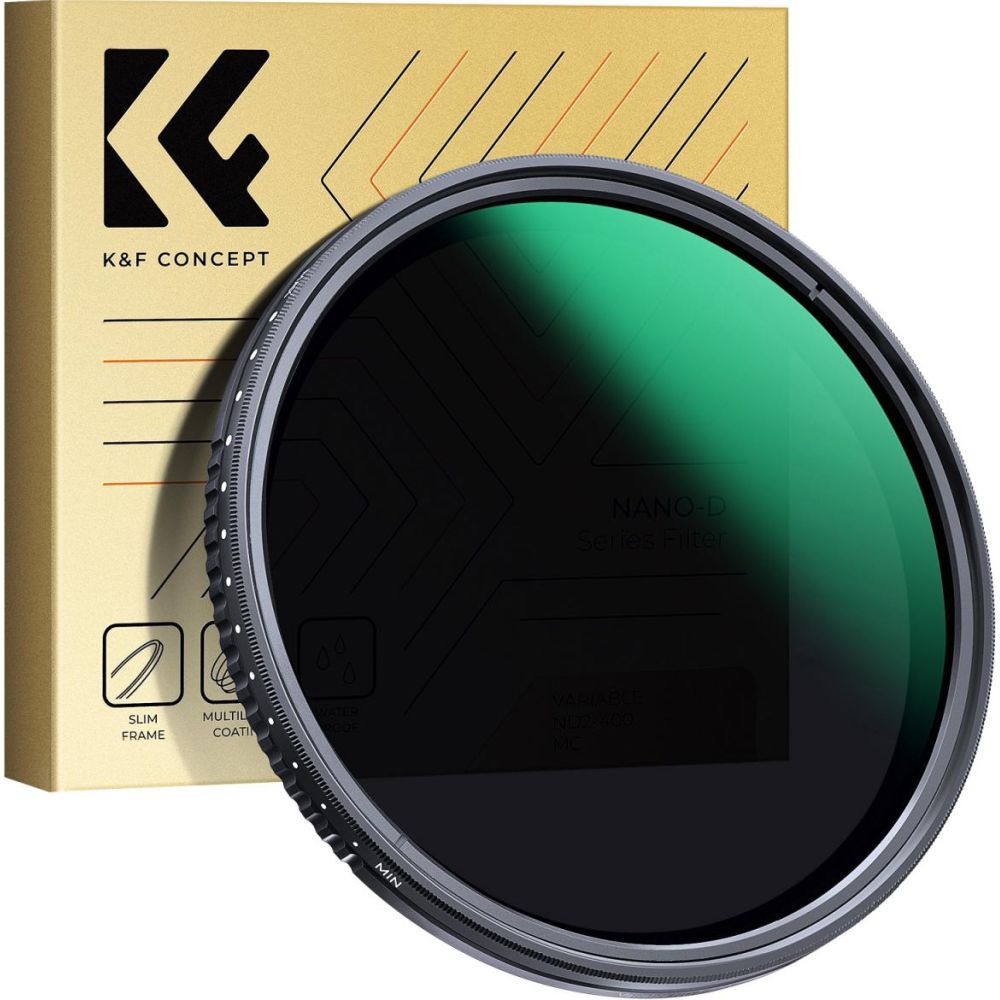 K&F Concept Variable ND filter ND2-400 - 82mm