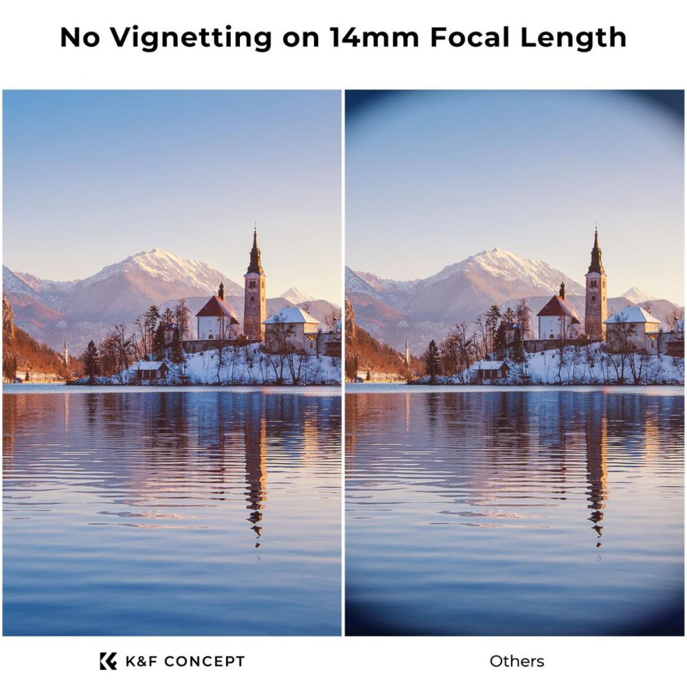 K&F Concept Variable ND filter ND2-400 - 82mm