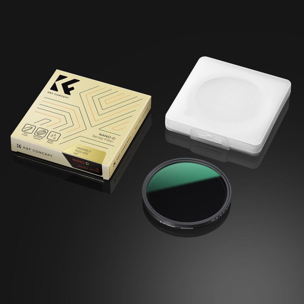 K&F Concept Variable ND filter ND2-400 - 82mm