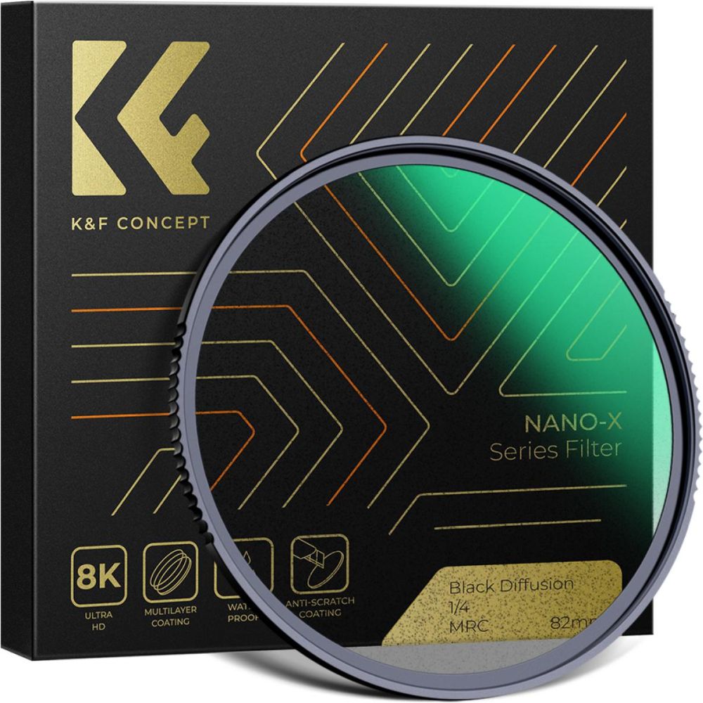 K&F Concept 1/4 Black Mist Filter Nano X - 82mm