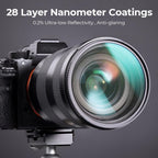 K&F Concept 1/4 Black Mist Filter Nano X - 77mm