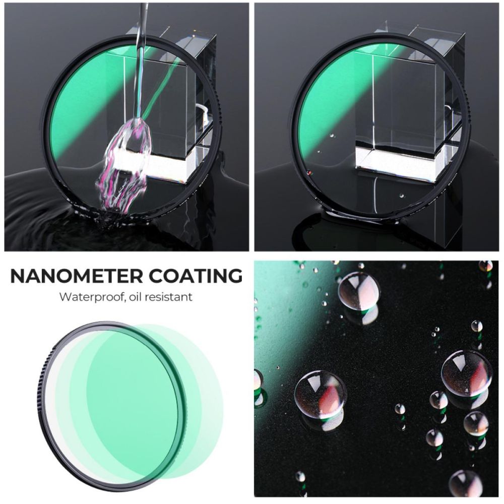 K&F Concept 1/8 Black Mist Filter Nano X - 58mm