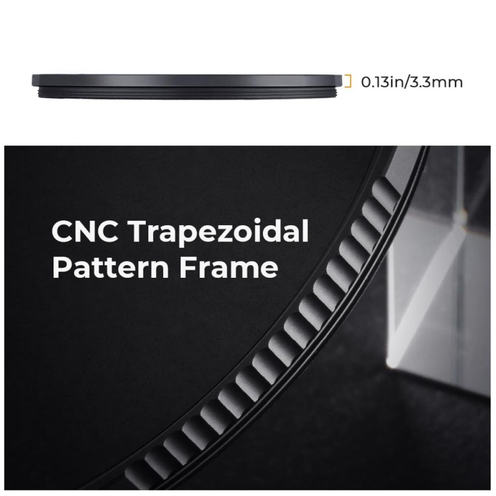 K&F Concept 1/8 Black Mist Filter Nano X - 58mm