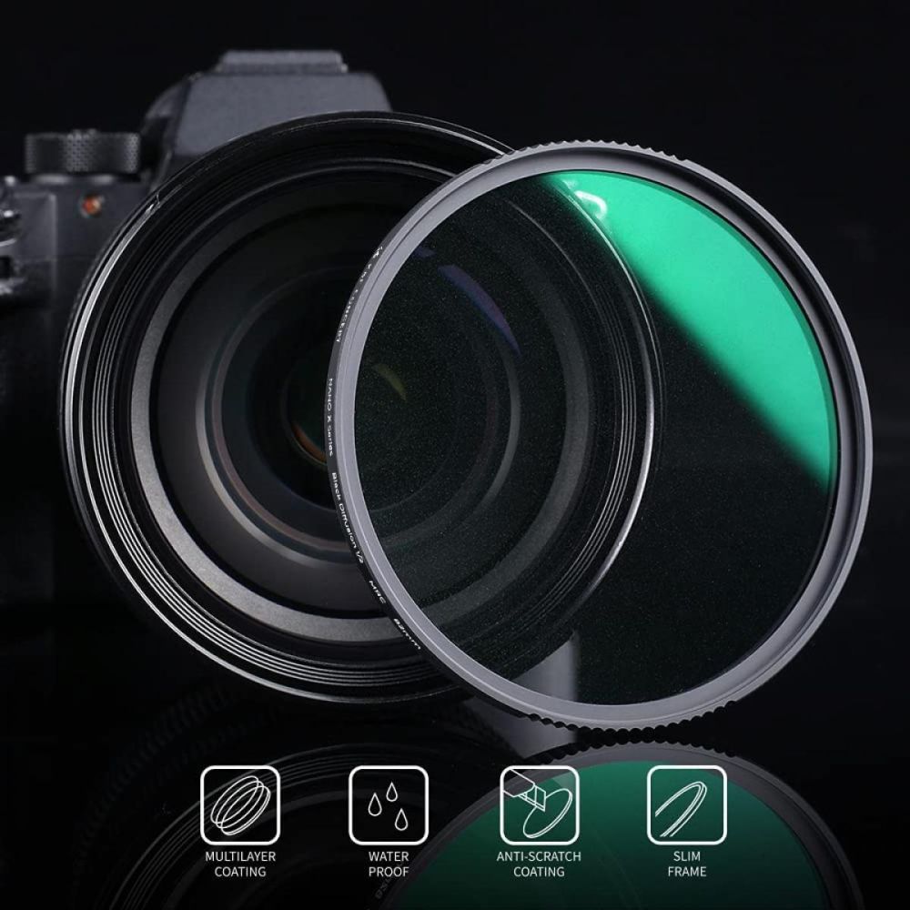K&F Concept 1/2 Black Mist Filter Nano X - 52mm