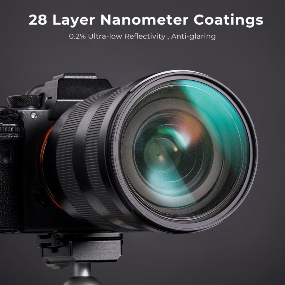 K&F Concept 1/1 Black Mist Filter Nano X - 82mm