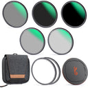 K&F Concept Magn. Video Kit CPL+ND8,64,1000+Black Mist- 62mm