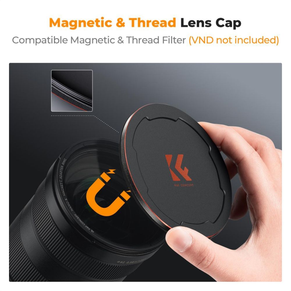 K&F Concept Magnetic 1/4 Black Mist Filter Nano X - 52mm