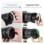 K&F Concept Magnetic 1/8 Black Mist Filter Nano X - 55mm