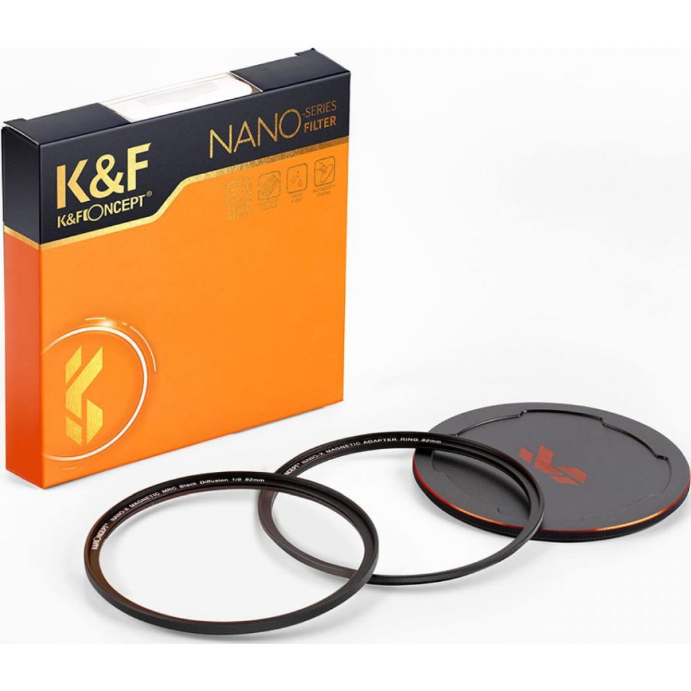 K&F Concept Magnetic 1/8 Black Mist Filter Nano X - 77mm