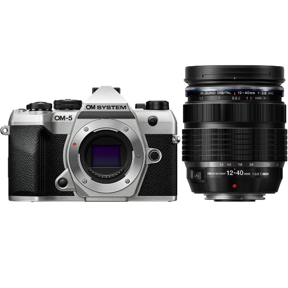 OM SYSTEM OM-5 II silver + 12-40mm II