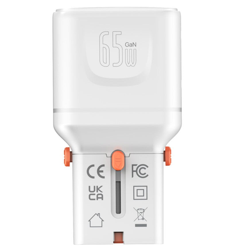 4smarts PDPlug Slim Dual 65W GaN 2C mains charger