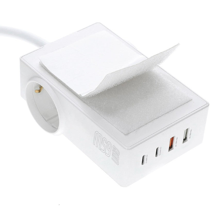4smarts USB-C/A power strip desk GaN 65W