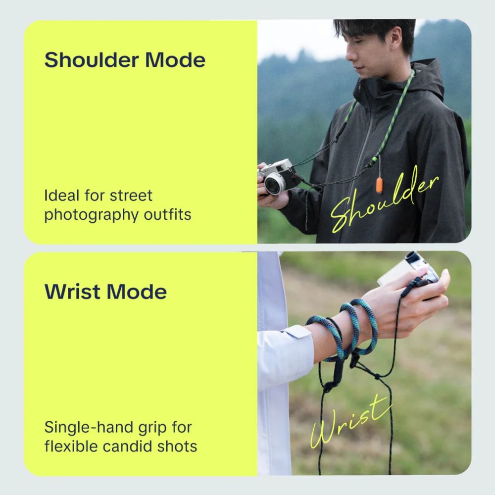 PGYTech Camera Strap Slim, Outdoor-Aurora Blue