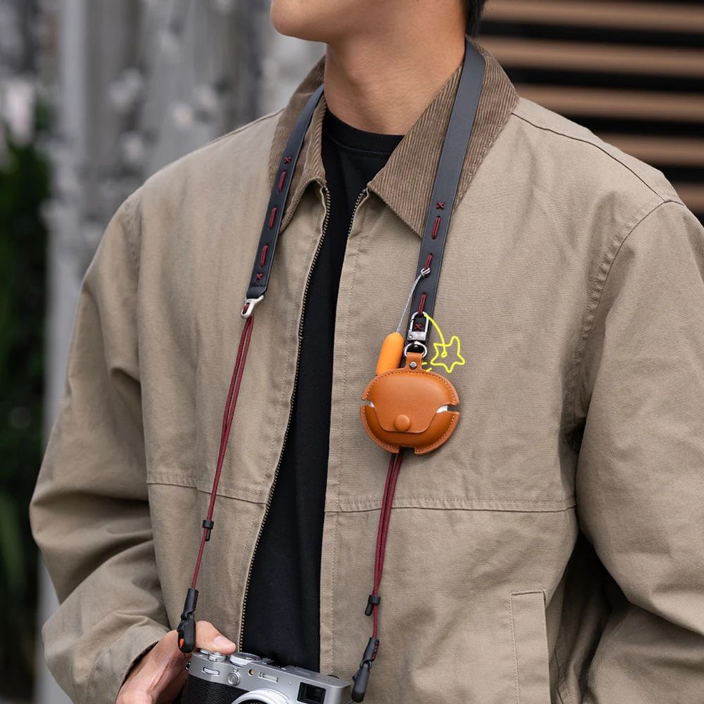 PGYTech Camera Strap Slim, Vintage-Midnight Black