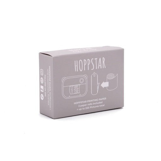 Hoppstar Paper Roll Refill Pack, 3-pack