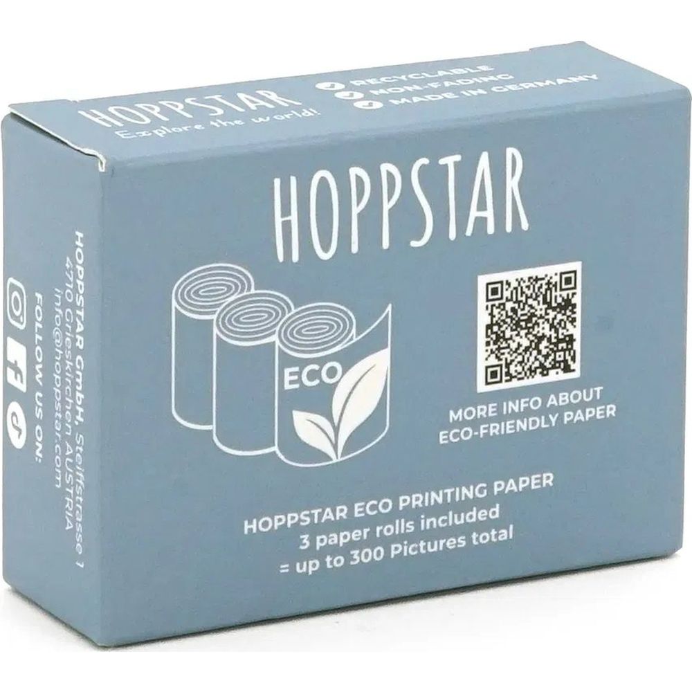 Hoppstar Paper Rolls refill pack, 3-pack (ECO paper)