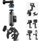 Telesin Quick-Release Crab Claw Clamp Handlebar Mount