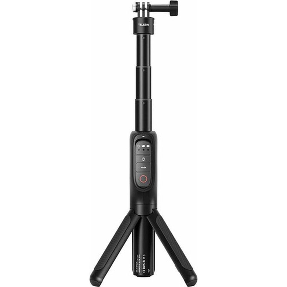 Telesin Powerbank Selfie stick Tripod with Remote for GoPro