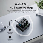 Telesin Charger for 3 batteries + 2x battery for GoPro 13
