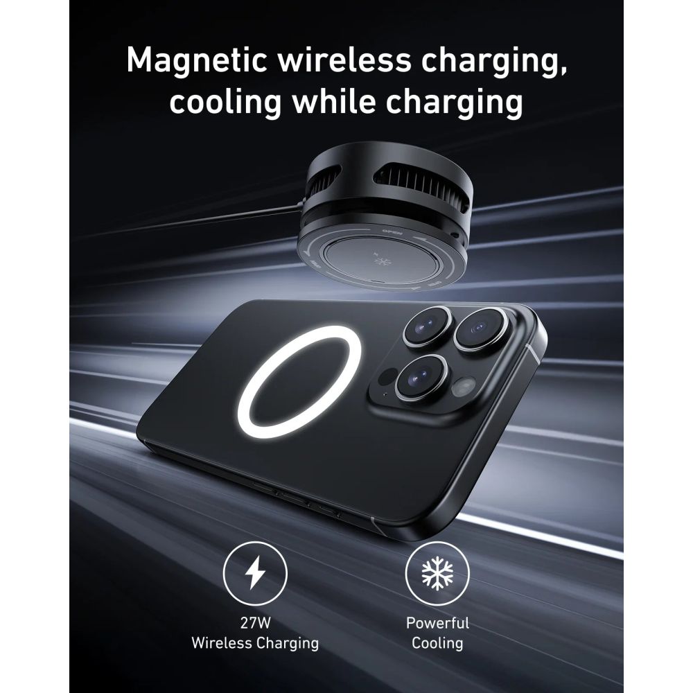 Telesin Magnetic Cooler Pro with wireless charging