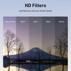 Telesin ND filter Kit ND16/32/64/256 for DJI Osmo Pocket 3