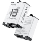 Telesin Pocket Charging Box + 2x Stamina Battery V2 for GoPro 13