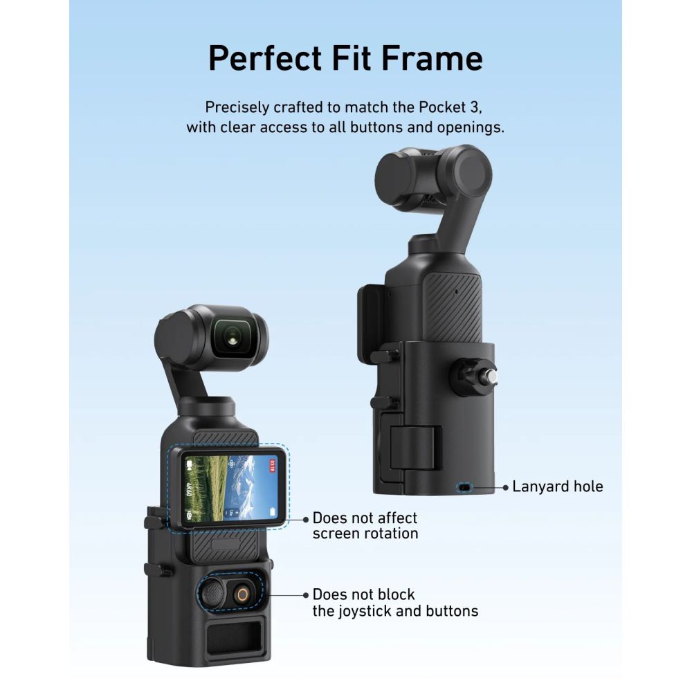 Telesin Backpack Mounting Bracket for DJI Pocket 3