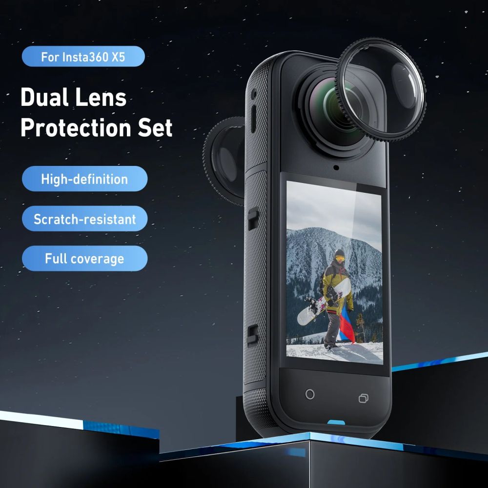 Telesin Lens Guards for Insta360 X5